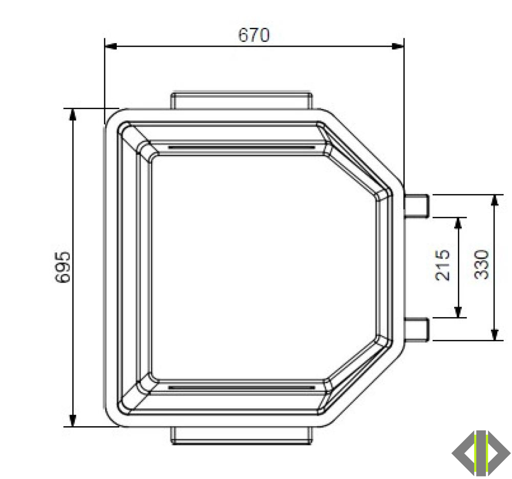 CESTO DE FIBRA PARA GUINDAUTO