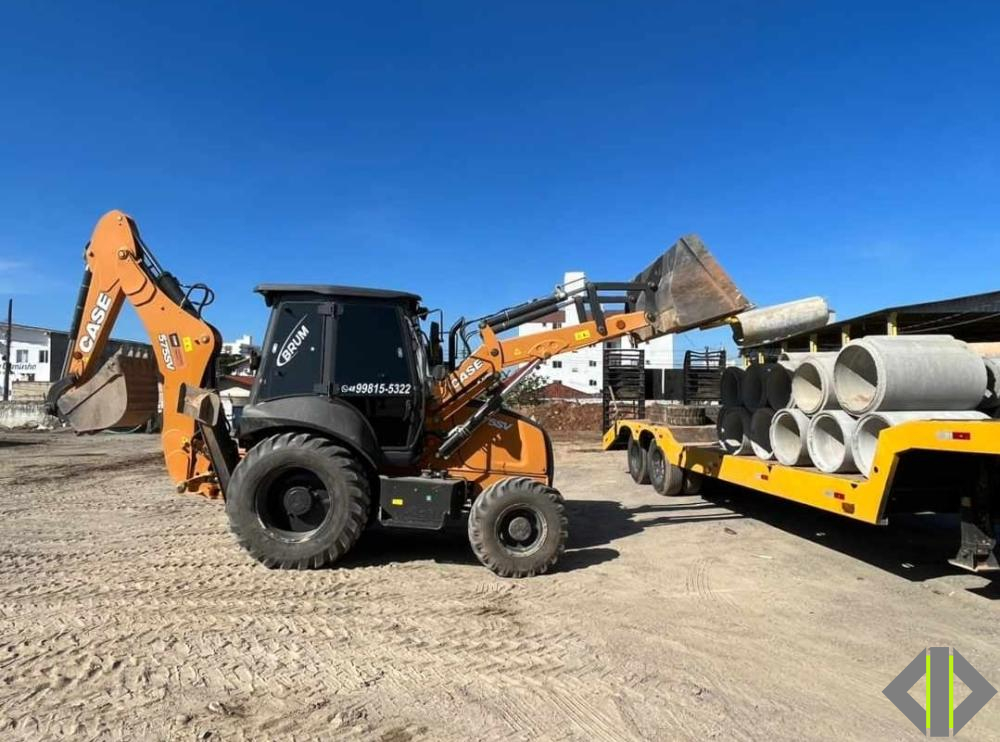 GARFO PARA RETRO ESCAVADEIRA  3t