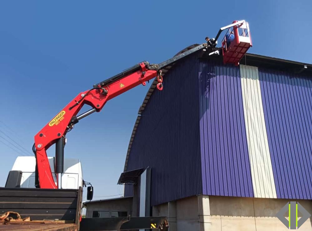 CESTO METÁLICO ACOPLADO  PARA GUINDASTE